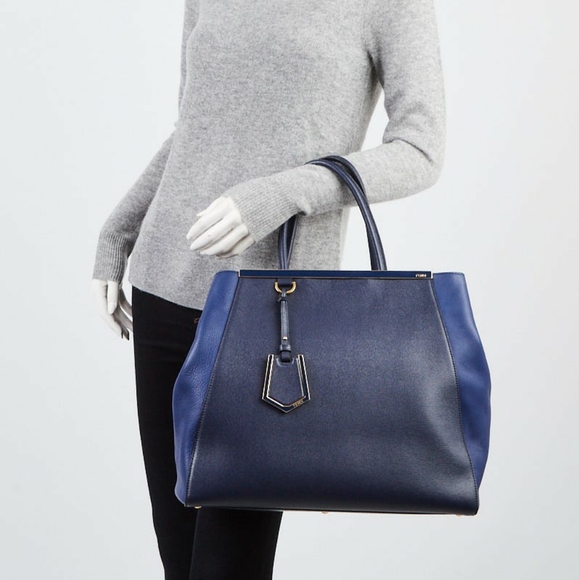 FENDI 2jours MD Vitello Blue 💙💙 - Picture 14 of 16